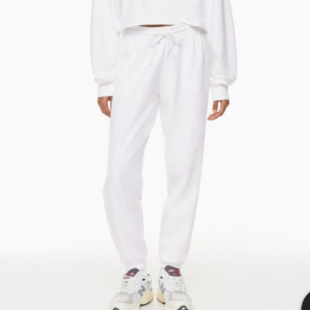 Aritzia TNA Petite Boyfriend Fleece Joggers